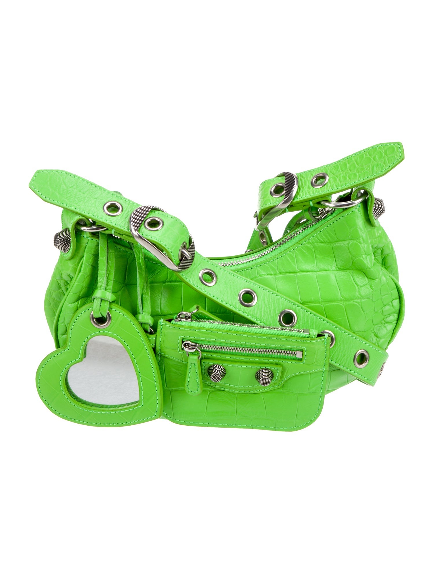 Balenciaga Embossed Leather Le Cagole XS 2022